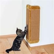 Katzen-Kratzbrett für Zimmerecken, Sisalteppich, 32x60cm, braun/braun