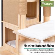VOSS.pet Kratzbaum "Jack" - Premium Massivholz Katzenkratzbaum