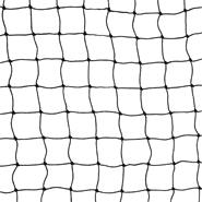 Geflügel-Schutznetz, Teich-Netz, Volieren Netz, Greifvogelschutz-Netz, 10x5m, schwarz