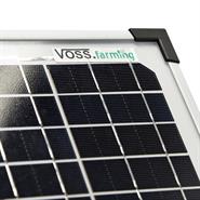 9V VOSS.farming Weidezaungerät "Extra Power 9V SOLAR" inkl. Batterie + Zaunprüfer
