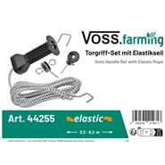 VOSS.farming Torgriff-Set mit Elastikseil 3,20m (6,2m ausziehbar)