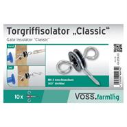 10x VOSS.farming Torgriffisolator, rund, drehbar