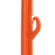 25x Weidezaunpfahl "Variant" 103cm, mit Doppeltritt, orange