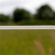 4x VOSS.farming Weidezaunband 250m, 10mm, 4x0,16 Niro, weiß + 5 Verbinder!