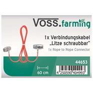 VOSS.farming Litze-Verbindungskabel, 60cm, schraubbar