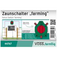VOSS.farming Zaunschalter, mit Drehknopf, 4 Schaltstellungen