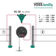 VOSS.farming Zaunschalter VS-30, 4 Schaltpositionen