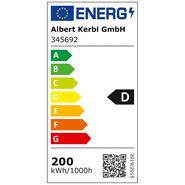 LED-Flutlicht "Comfort Pro" 200 Watt, Außenstrahler, Reitplatz, Haus, Hof