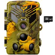 Wildkamera "LUNIOX VC24", Fotofalle 24MP + HD Video, inkl. 16GB SD Karte