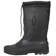 Winter-Gummistiefel "John", gefüttert und wasserdicht, schwarz