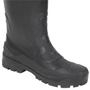 Winter-Gummistiefel "John", gefüttert und wasserdicht, schwarz