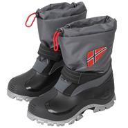 Kinderstiefel, Winterstiefel "Morten", gefüttert, grau