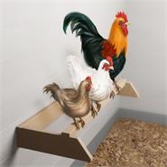 VOSS.farming Hühner-Sitzstange zur Wandmontage für den Stall