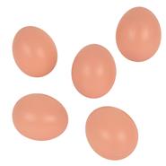 25x OLBA Plastik-Ei für Legehühner, 48mm, braun
