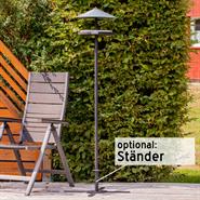 "Skagen" - elegantes Design- Vogelhaus, mit Aufstellpfahl