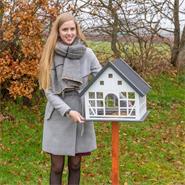 VOSS.garden Fachwerk Vogelhaus "Belau" mit Metalldach