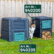 VOSS.garden Komposter, Garten Kompostierer, 450 Liter