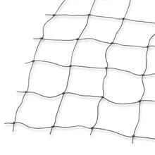 Geflügel-Schutznetz, Teich-Netz, Volieren Netz, Greifvogelschutz-Netz, 10x5m, schwarz