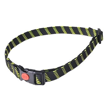 DogTrace Elastisches Halsband für "D-Control mini" + "D-Mute S" (20 mm) gelb