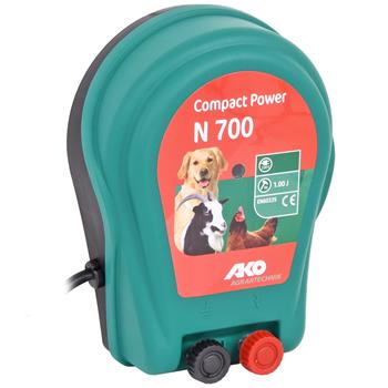 AKO Compact Power N 700 - 230V Elektrozaungerät - Hunde-, Katzen- und Kleintierzaun