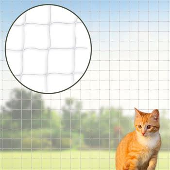 Katzen-Netz, Katzenschutz-Netz, Katzen Balkonnetz, 8x3m, transparent
