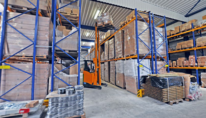 our warehouse